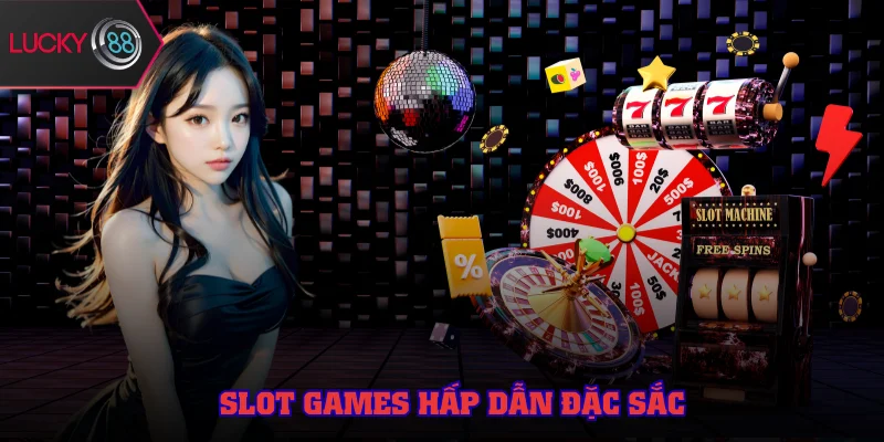 Vòng quay slot game đình đám